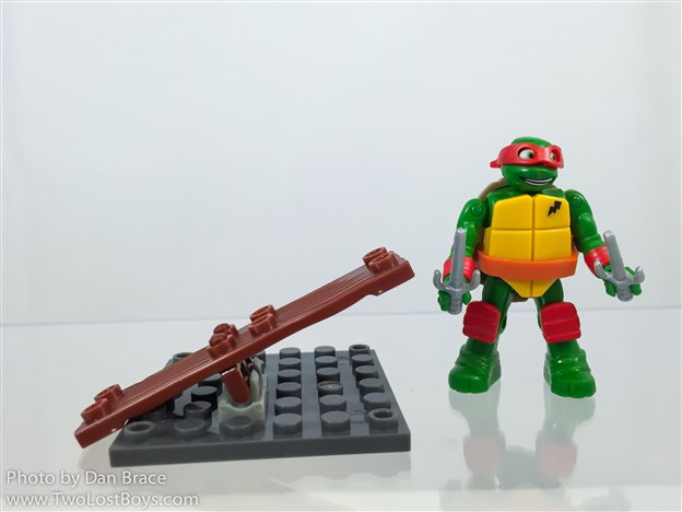 Raph Seesaw Stunt Teenage Mutant Ninja Turtles 18 Pcs Mega Bloks Dpw76 Raphael for sale online 
