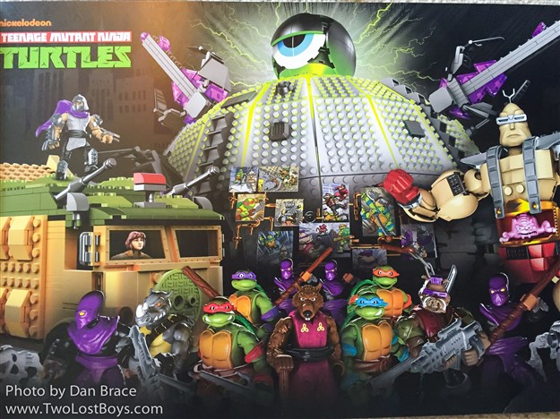 tmnt technodrome mega bloks