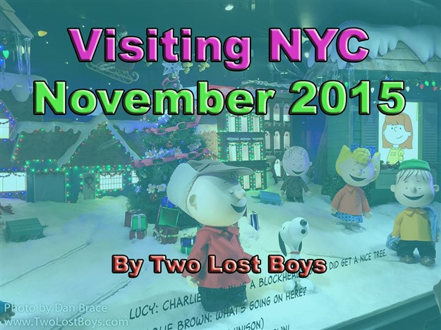 Visiting New York City - November 2015